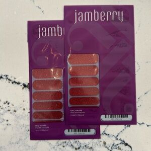 2 packs New Jamberry nail wraps